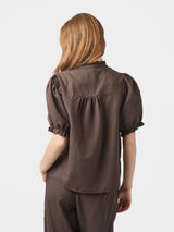 Neo Noir Odesa Linen Blouse 160264 Col. 676
