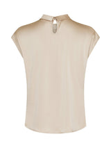 Neo Noir Fleur Drapy Satin Blouse 160990 Col.125