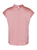 Neo Noir Fleur Drapy Satin Blouse 160990 Col.754