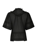 Neo Noir Evienne S Voile Top 161856 Col. Black