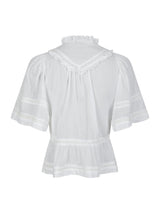 Neo Noir Evienne S Voile Top 161856 col. White