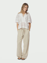 Neo Noir Evienne S Voile Top 161856 col. White