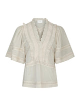 Neo Noir Evienne S Voile Top 161856 Col. Ivory