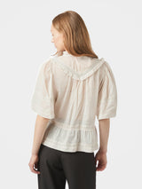 Neo Noir Evienne S Voile Top 161856 Col. Ivory