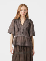 Neo Noir Evienne S Voile Top 161856 Col. 676