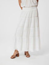 Neo Noir Felicia S Voile Skirt 161872 Col. White