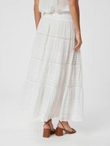 Neo Noir Felicia S Voile Skirt 161872 Col. White