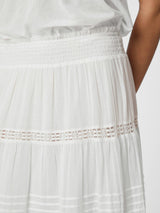 Neo Noir Felicia S Voile Skirt 161872 Col. White