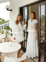 Neo Noir Felicia S Voile Skirt 161872 Col. White