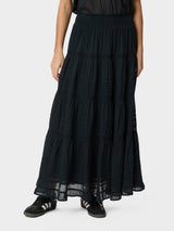 Neo Noir Felicia S Voile Skirt 161872 Col. Navy
