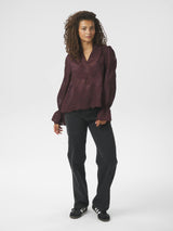 Neo Noir Amara Big Embroidery Blouse 163032 Col. 174