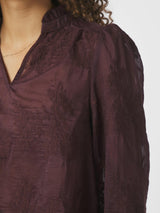 Neo Noir Amara Big Embroidery Blouse 163032 Col. 174