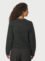 Neo Noir Marie Stone Knit Cardigan 163850 Col.132