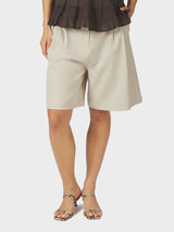 Neo Noir Nika Structure Shorts 164538 Col. Creme