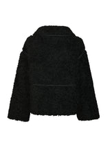 Neo Noir Castor Faux Fur Jacket 164862 Col.Black