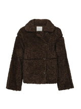 Neo Noir Castor Faux Fur Jacket 164862 Col.Dark br
