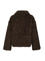 Neo Noir Castor Faux Fur Jacket 164862 Col.Dark br