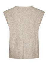 Neo Noir Everest Knit Vest PO 164870 Col. Sand