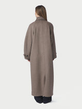 Neo Noir Keaton Wool Coat 165499 Col. Taupe