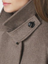 Neo Noir Keaton Wool Coat 165499 Col. Taupe