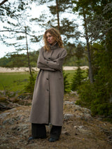 Neo Noir Keaton Wool Coat 165499 Col. Taupe