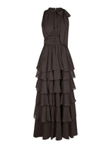 Neo Noir Marli Solid Chiffon Dress 165640 Col.306
