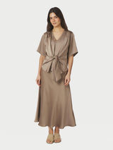 Neo Noir Casadia Heavy Sateen Blouse 165695 Co. 811