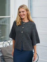 Neo Noir Benuta Fluffy Knit Cardigan 165816 Col.136
