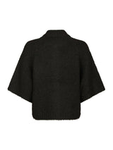 Neo Noir Benuta Fluffy Knit Cardigan 165816 Col. Dark Brown