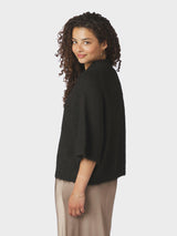 Neo Noir Benuta Fluffy Knit Cardigan 165816 Col. Dark Brown