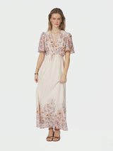 Neo Noir Serna Flower Print Dress 166177 Col.679