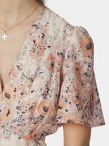 Neo Noir Serna Flower Print Dress 166177 Col.679