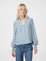 Neo Noir Delsie Print Blouse 166222 Col. 407