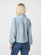 Neo Noir Delsie Print Blouse 166222 Col. 407