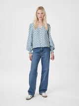Neo Noir Delsie Print Blouse 166222 Col. 407