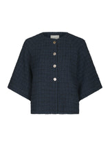Neo Noir Rosella Boucle Mini Jacket 166488 Col.Nav