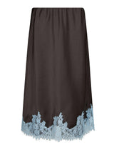Neo Noir Naira Lace Skirt 167839 Col. Dark brown