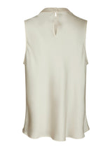 Neo Noir Isola Drapy Satin Top 167873 Col. Creme