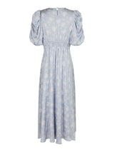 Neo Noir Kikka Faded Flower Dress 167902 Col. Light Blue