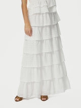 Neo Noir Morris EMB Skirt 167911 Col. Off white