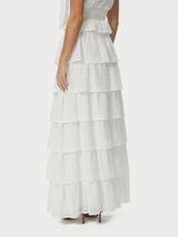 Neo Noir Morris EMB Skirt 167911 Col. Off white