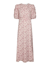 Neo Noir Kikka Chiffon Flower Dress 167915 Col. Rose