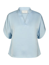 Neo Noir Anelle Heavy Sateen Blouse 168286 Col.145