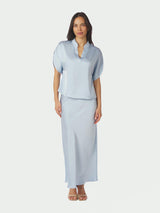Neo Noir Anelle Heavy Sateen Blouse 168286 Col.145