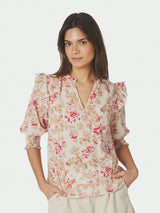 Neo Noir Davina Flower Rose Blouse 168297 Col.Rose