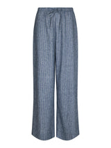 Neo Noir Heifa Emb Stripe Pants 168372 Col. Blue