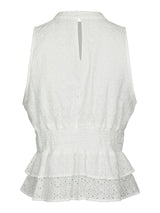 Neo Noir Ansol Emb Top 168429 Col. Off White
