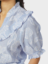 Neo Noir Manet Jacquard Blouse 168480 Col.145