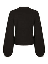 Neo Noir Gio Fluffy Knit Cardigan 168524 Col. Dark brown