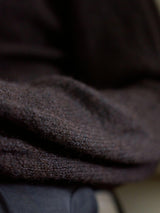 Neo Noir Gio Fluffy Knit Cardigan 168524 Col. Dark brown